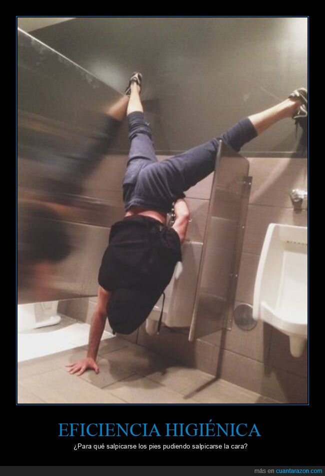 acrobacias,baño,fracaso,inventiva,desastre